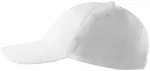5-панелна памучна капачка, Бял