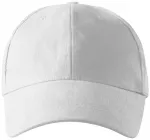 6-панелна бейзболна шапка, Бял