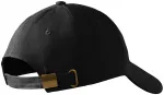 6-панелна бейзболна шапка, черен