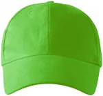 6-панелна бейзболна шапка, ябълково зелено