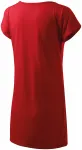 Дамска дълга тениска / рокля, червен