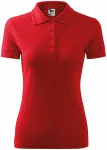 Дамска елегантна поло риза, червен