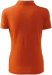 Дамска елегантна поло риза, оранжево