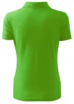 Дамска елегантна поло риза, ябълково зелено