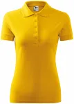 Дамска елегантна поло риза, жълт