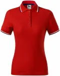Дамска класическа поло тениска, червен