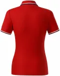 Дамска класическа поло тениска, червен