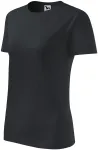Дамска класическа тениска, абанос сиво