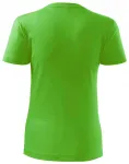 Дамска класическа тениска, ябълково зелено