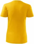 Дамска класическа тениска, жълт