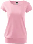 Дамска модерна тениска, розово