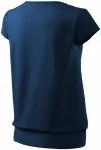 Дамска модерна тениска, среднощно синьо