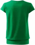 Дамска модерна тениска, трева зелено