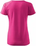 Дамска приталена тениска с ръкав реглан, лилаво