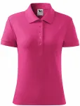 Дамска проста риза поло, лилаво
