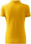 Дамска проста риза поло, жълт
