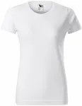 Дамска проста тениска, Бял
