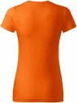 Дамска проста тениска, оранжево