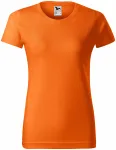 Дамска проста тениска, оранжево