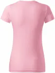 Дамска проста тениска, розово