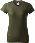 Дамска проста тениска, военни
