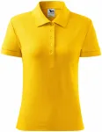 Дамска риза поло, жълт