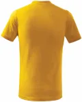 Детска класическа тениска, жълт