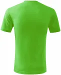 Детска лека тениска, ябълково зелено