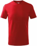 Детска семпла тениска, червен