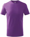 Детска семпла тениска, лилаво