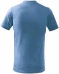 Детска семпла тениска, небесно синьо
