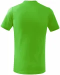 Детска семпла тениска, ябълково зелено