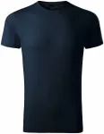 Ексклузивна мъжка тениска, тъмно синьо
