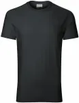 Издръжлива мъжка тениска, абанос сиво