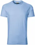 Издръжлива мъжка тениска, небесно синьо