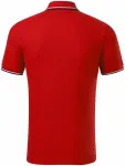 Класическа мъжка поло тениска, червен