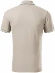 Класическа мъжка поло тениска, ледено сиво