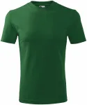 Класическа тениска, бутилка зелено