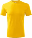 Класическа тениска, жълт
