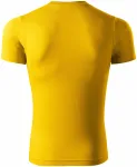 Лека тениска с къс ръкав, жълт
