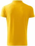 Мъжка елегантна поло риза, жълт