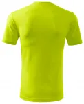 Мъжка класическа тениска, липово зелено