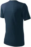 Мъжка класическа тениска, тъмно синьо