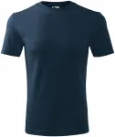 Мъжка класическа тениска, тъмно синьо