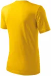 Мъжка класическа тениска, жълт