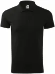 Мъжка проста риза поло, черен