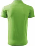 Мъжка проста риза поло, грахово зелено