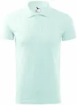 Мъжка проста риза поло, ледено зелено