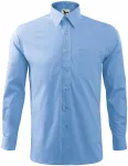 Мъжка риза с дълъг ръкав, небесно синьо