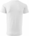 Мъжка семпла тениска, Бял